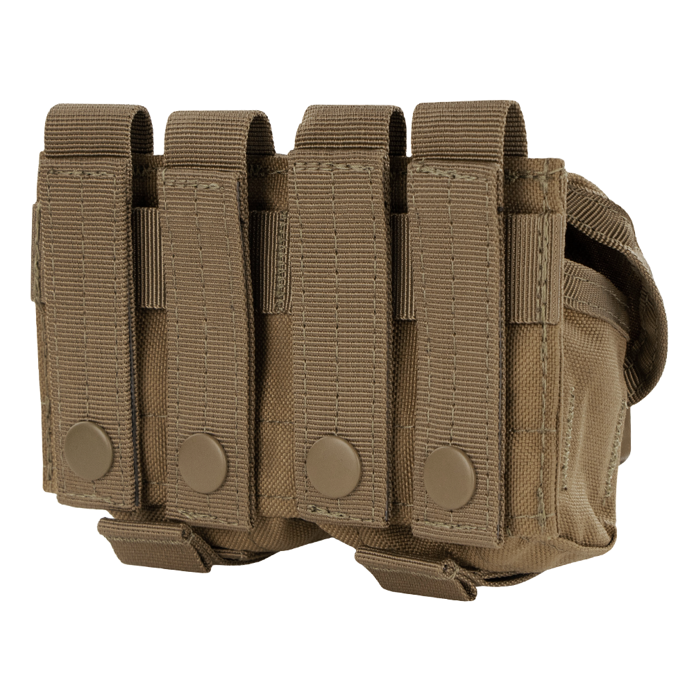 Image of the back of the molle attachment