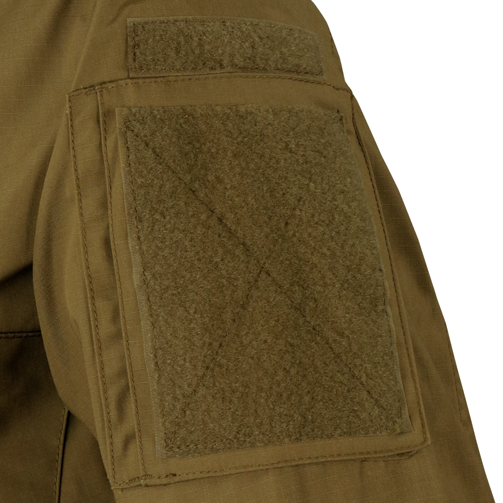 image showing the shoulder pocket on the cadet coat