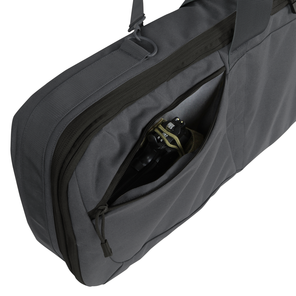 Image showing the hook and loop inside the pockets
