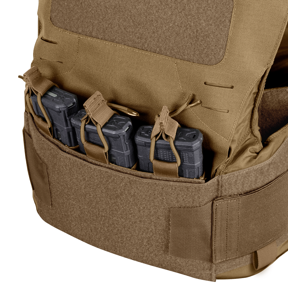 Image showing the inner pocket where you can convert the vanquish lt