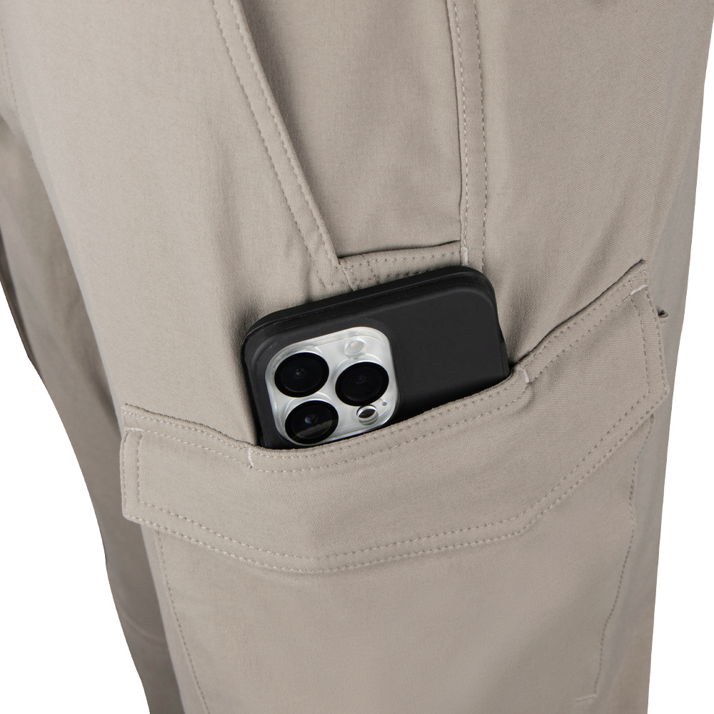 Image  of the cargo pocket that can fit a phone
