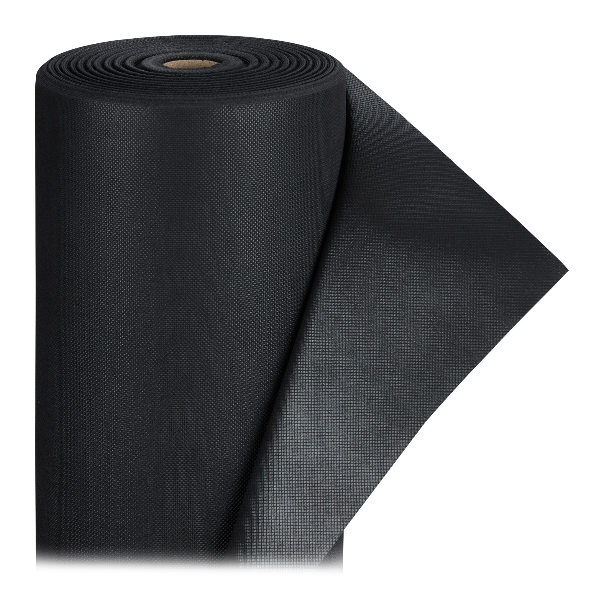 Schwarzes Unkrautvlies 220g/m² Schwarz