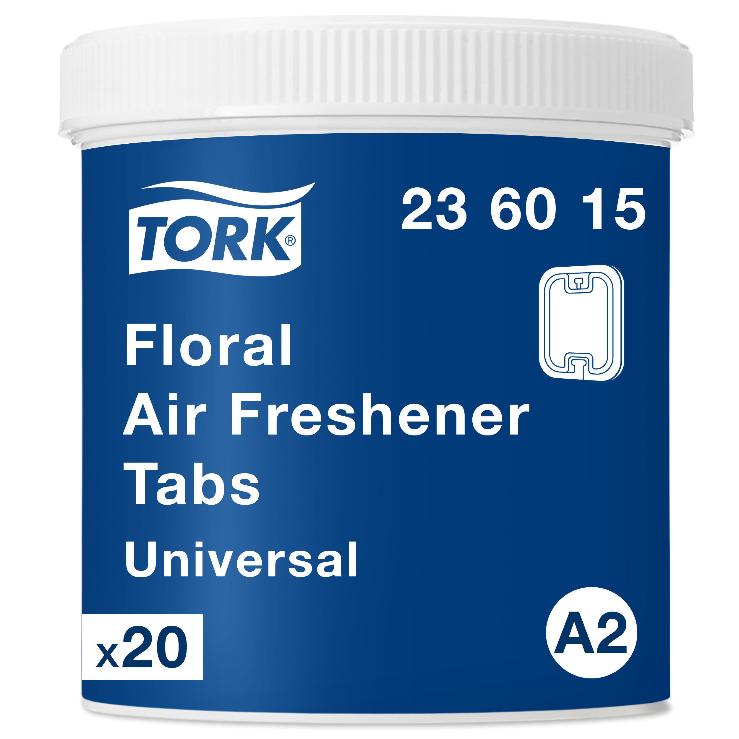 Tork Luftfrisker Disc A2 til ophæng m/Blomsterduft 20 stk/ds