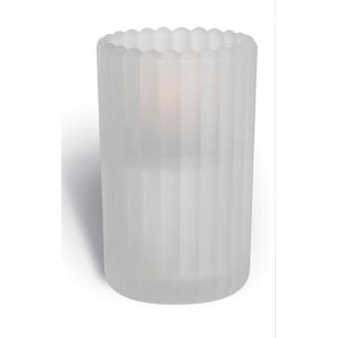 Olielampe Model Stripe, Frostet - 6 stk/krt