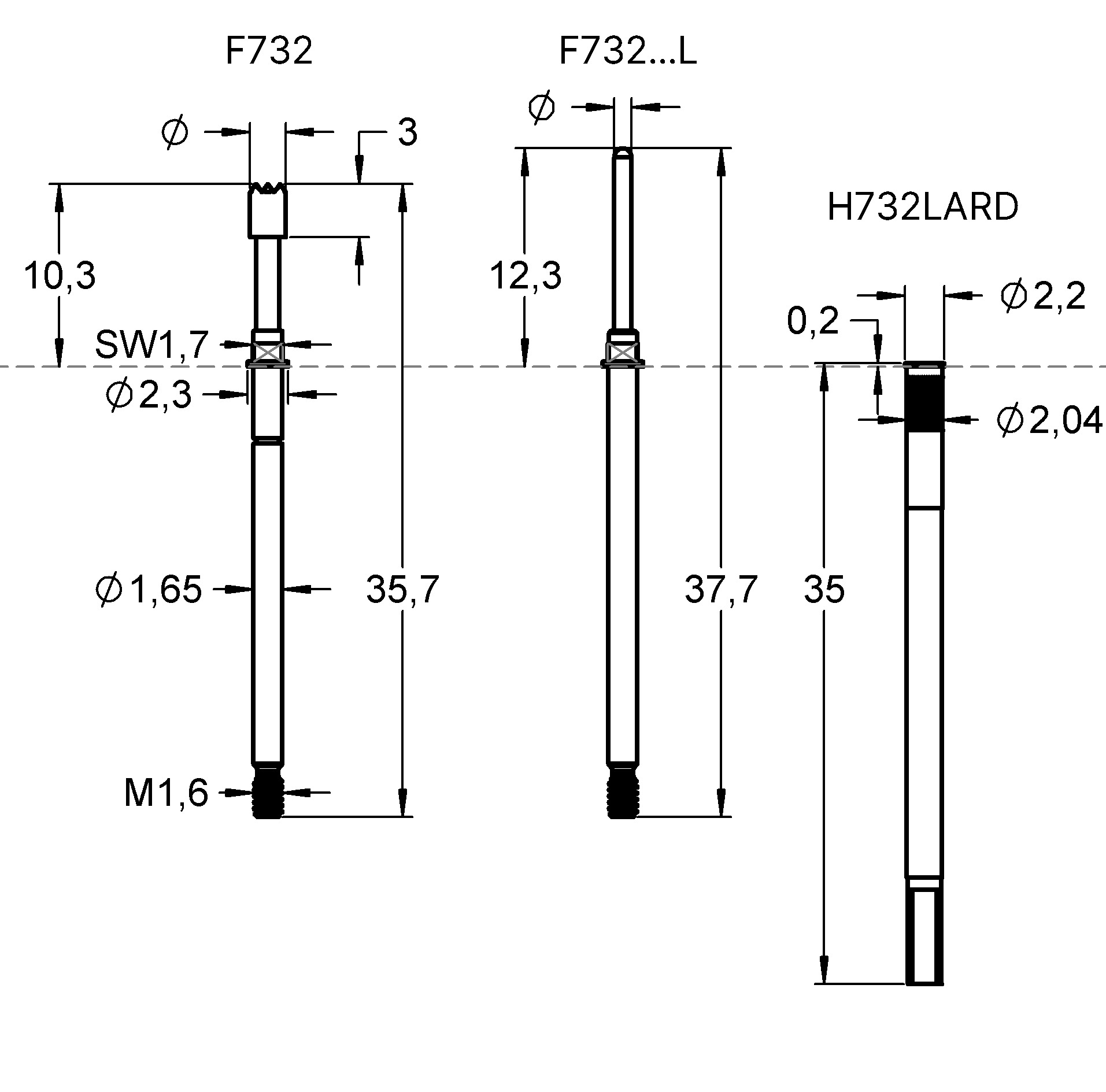 F73207S175L150H Family designation