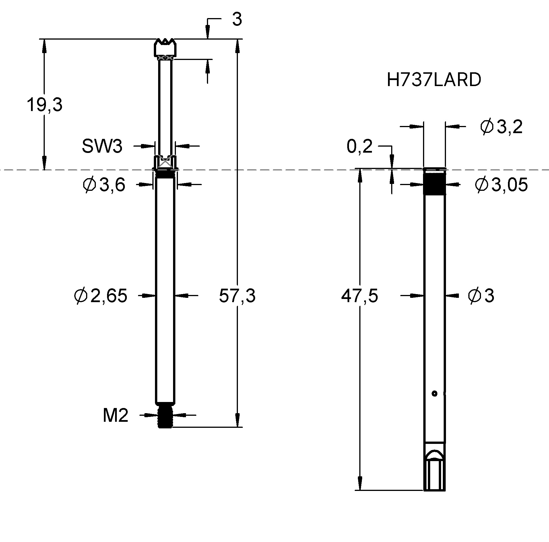 F73706B300G300 Désignation de la famille