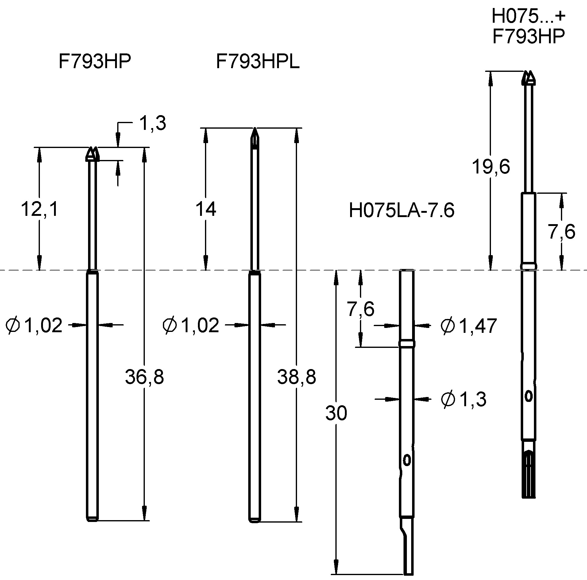 F79333S064P250HP 제품군 도면