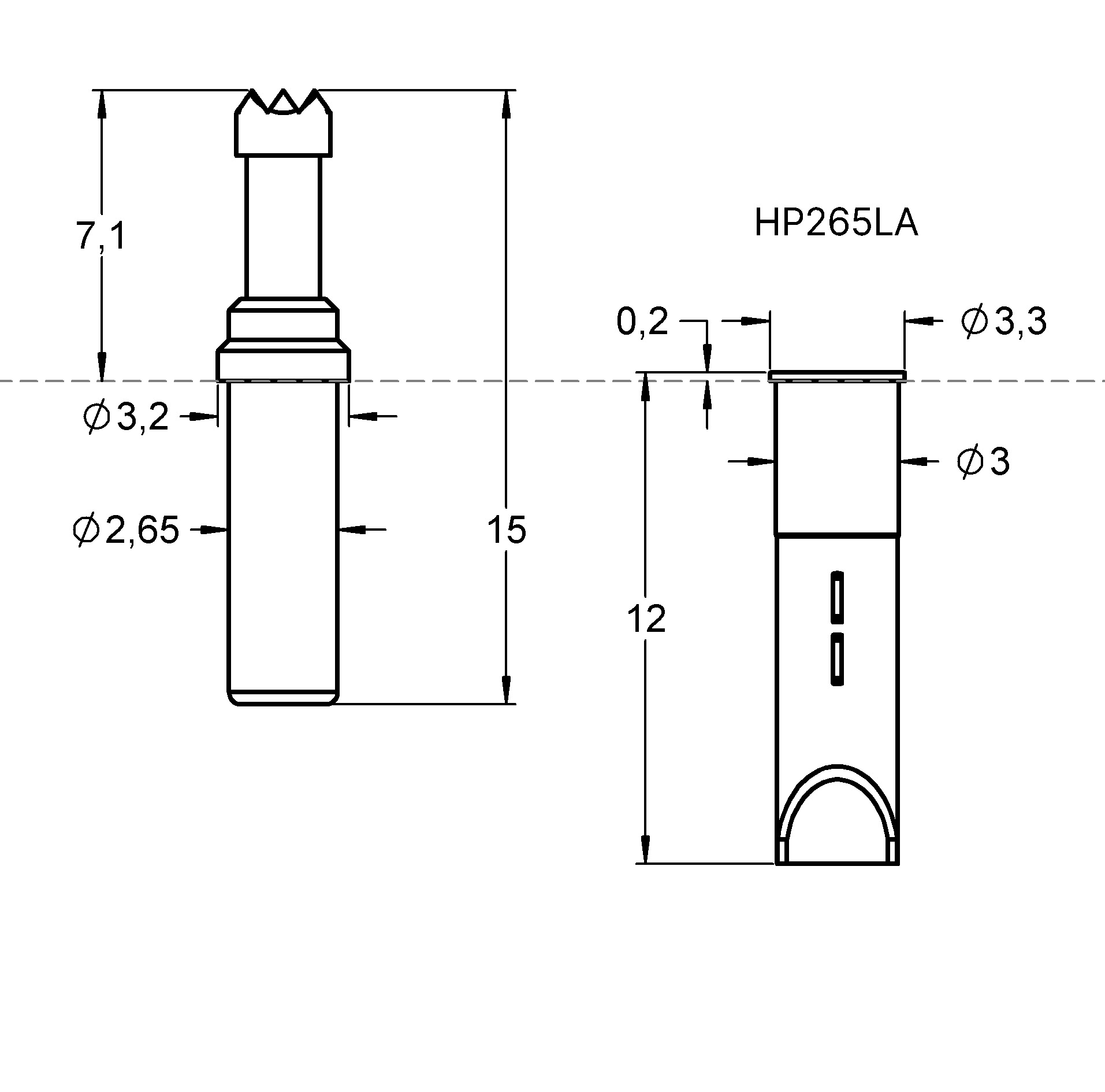 HP265LA Family designation