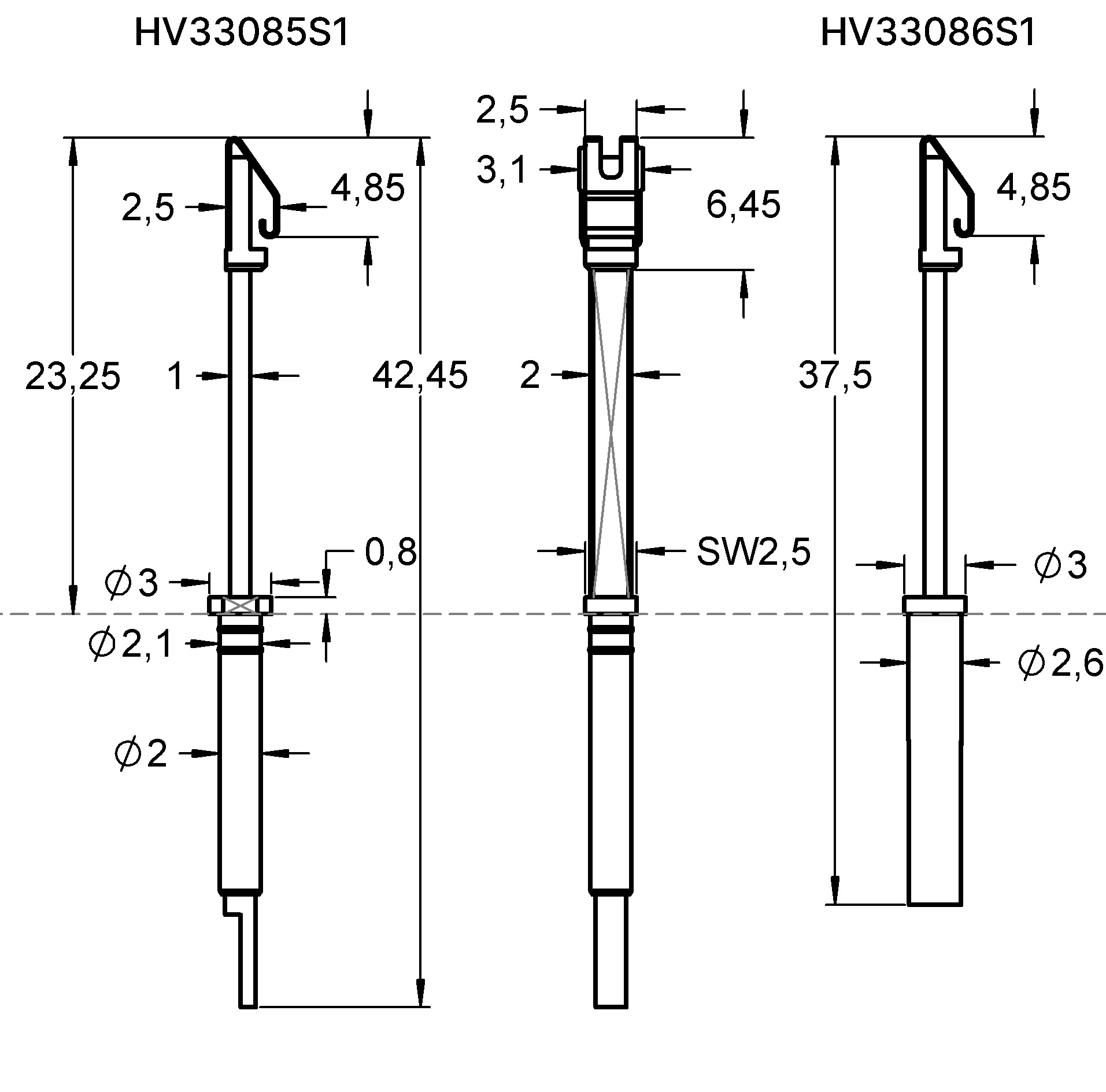 HV33085S1 Family designation
