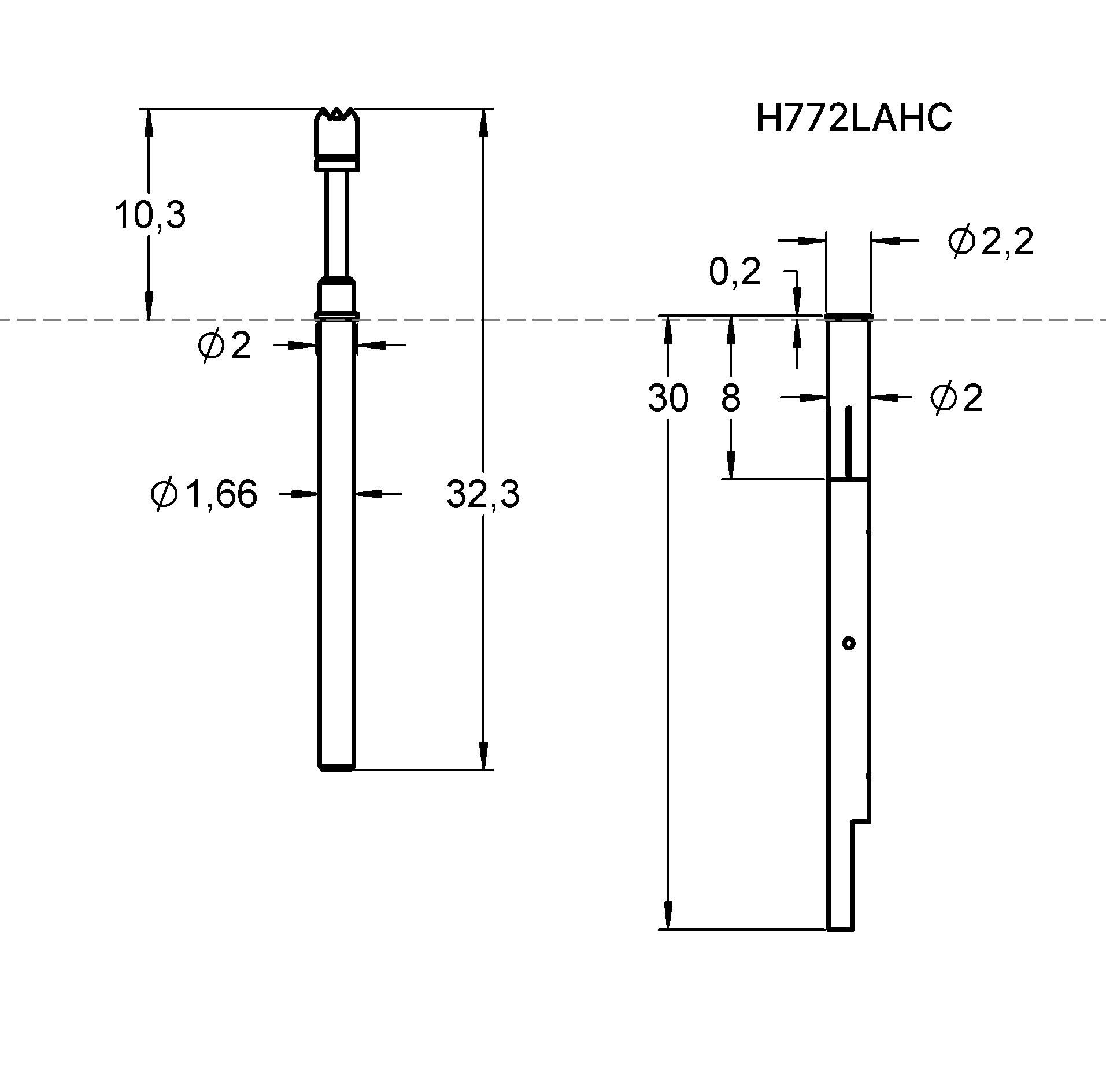 H772LAHC ファミリー図面