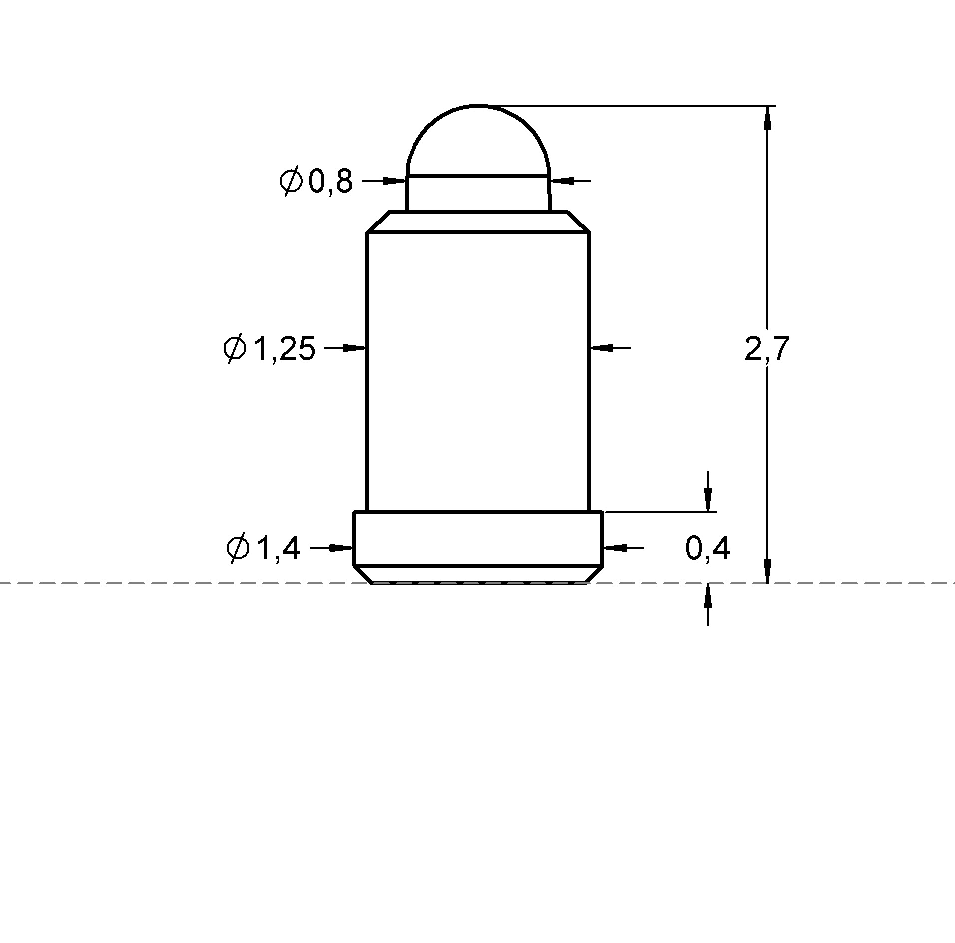 P12511M080G030BL027ST 家族图示