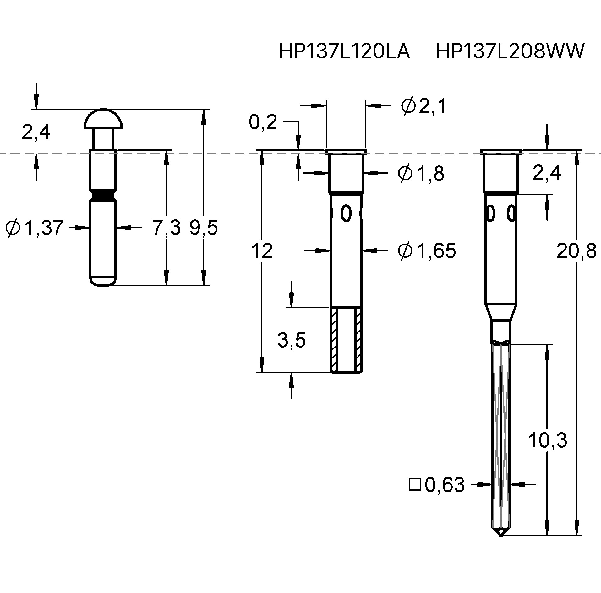 HP137WW Family designation