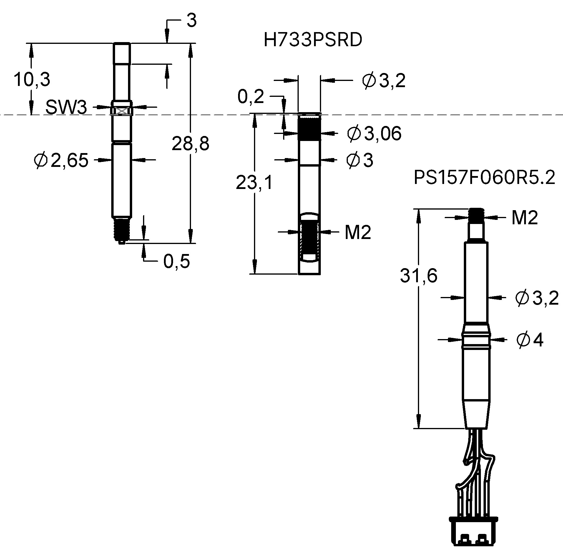 PS73317B230G250 Family designation