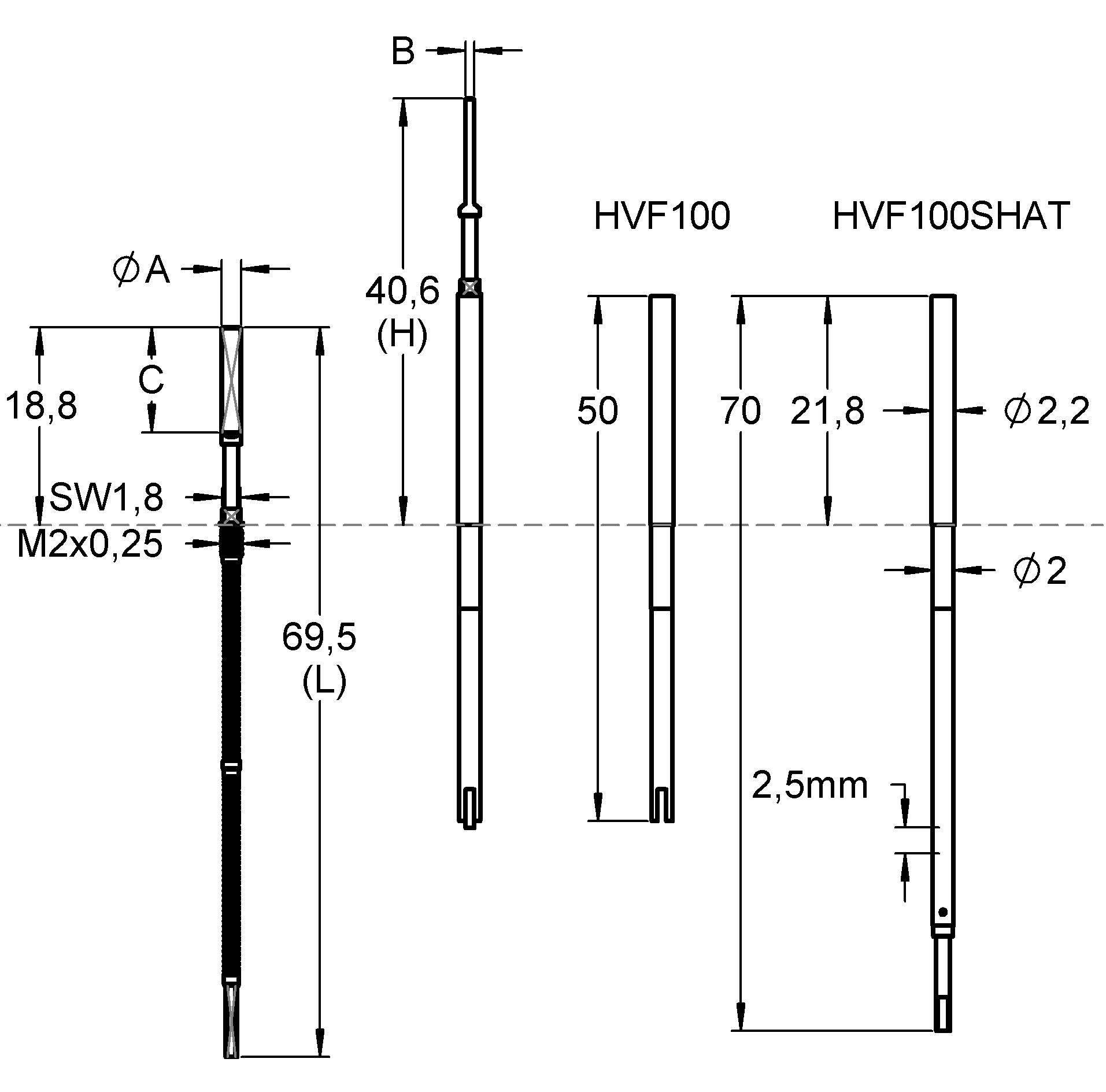 VF10017B150G10 제품군 도면