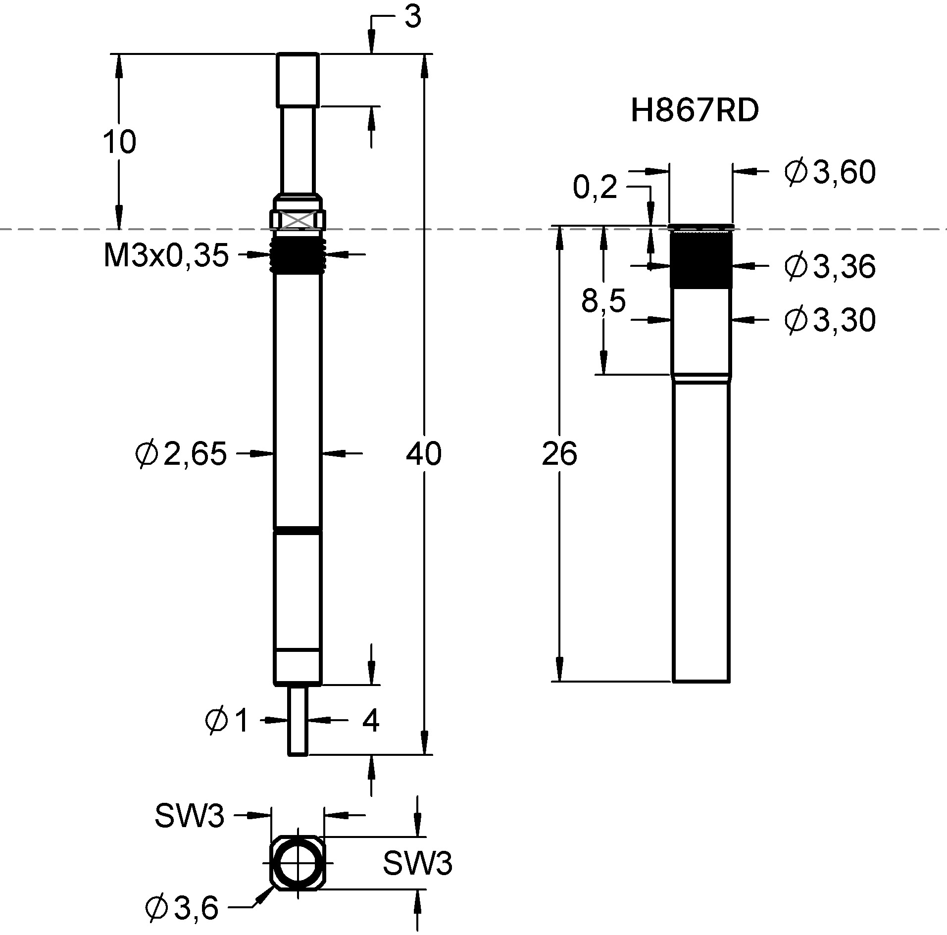 F86717B230G130S40 Family designation