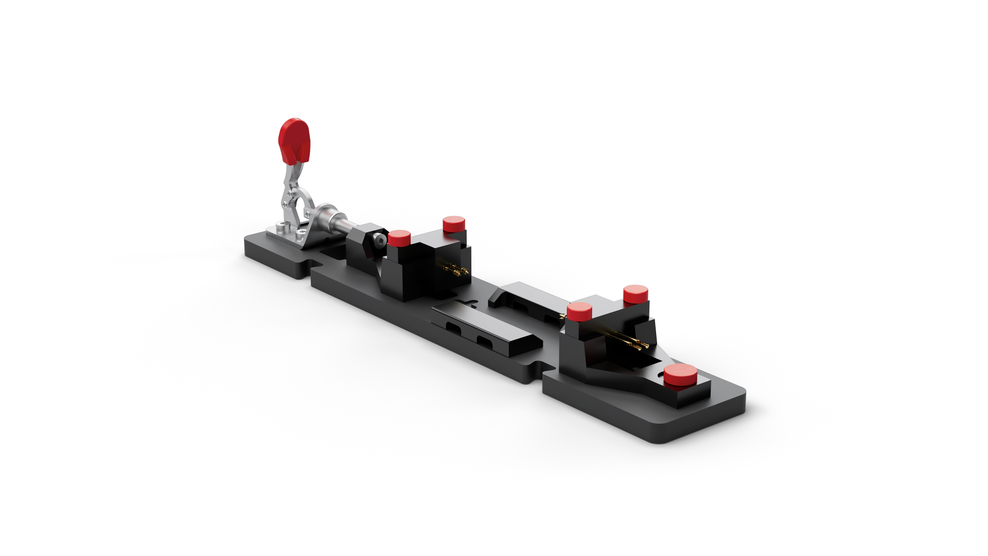 FXB-CY-01-08 Prüfadapter für Rundzellen Perspective 1