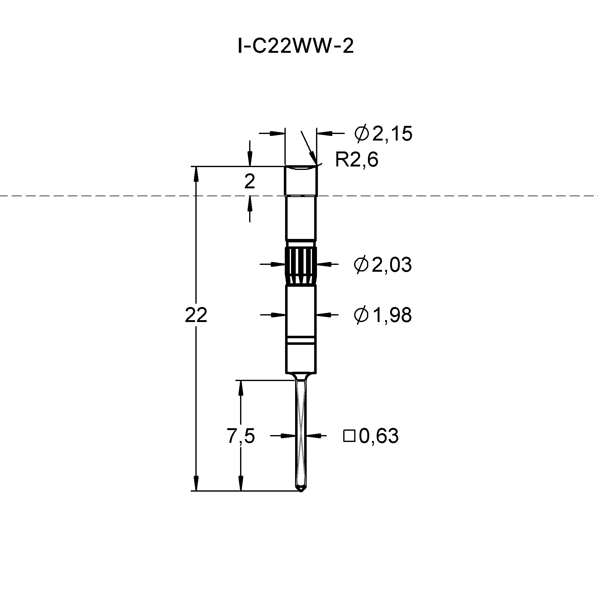 I-C22WW-2 家族图示