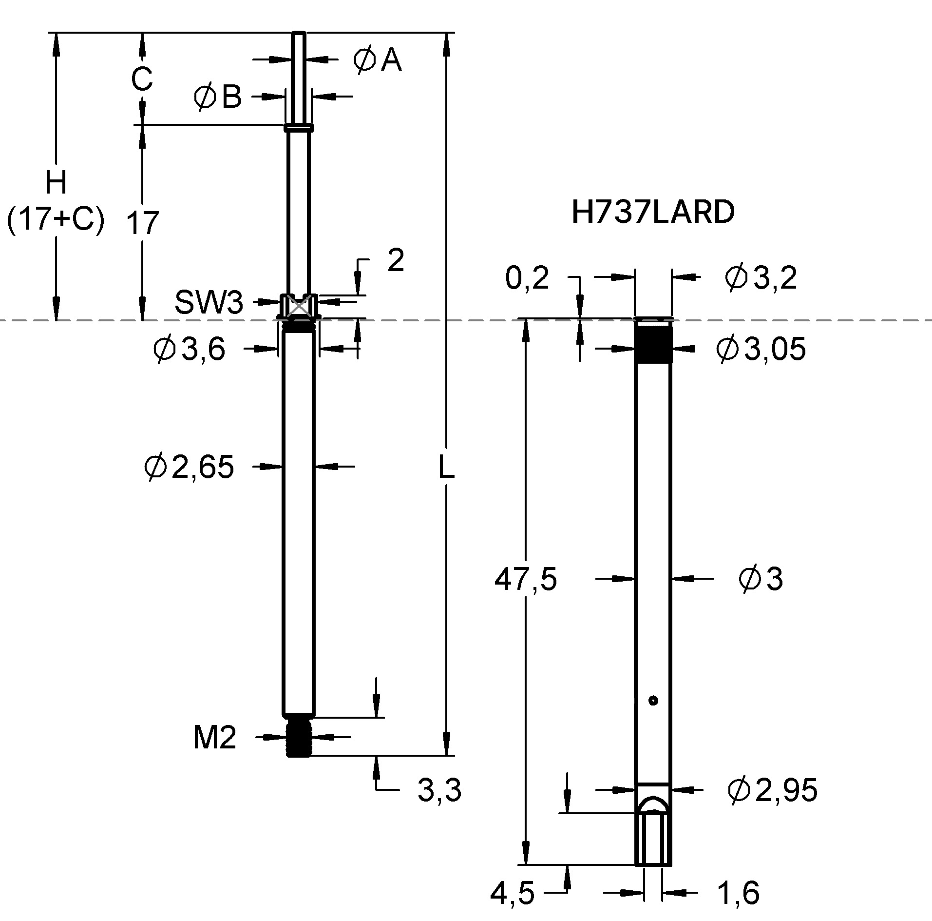 F73716B0002G300SP Bản vẽ gia đình
