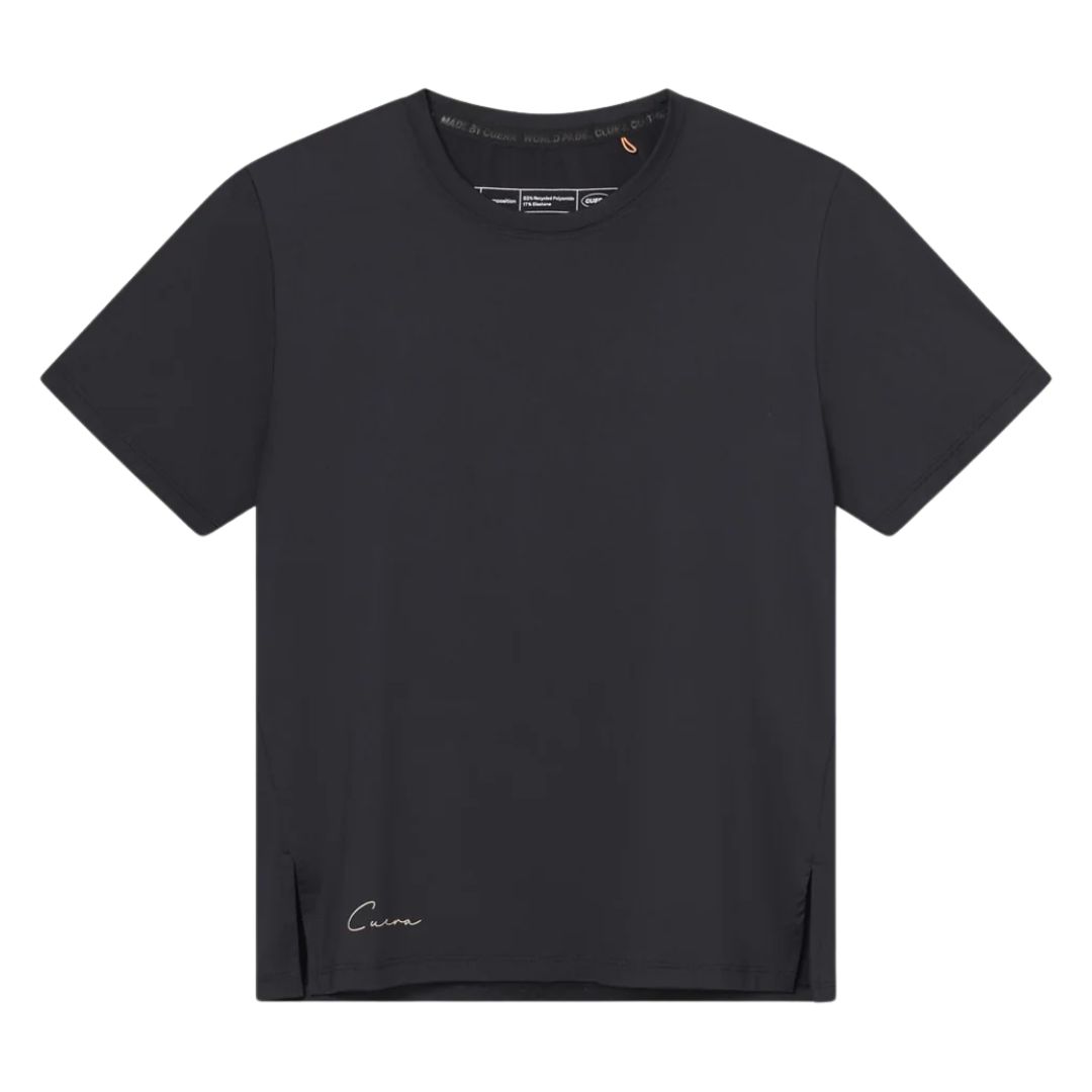 Cuera Oncourt Slit Top SS Women Black- Padeltøj