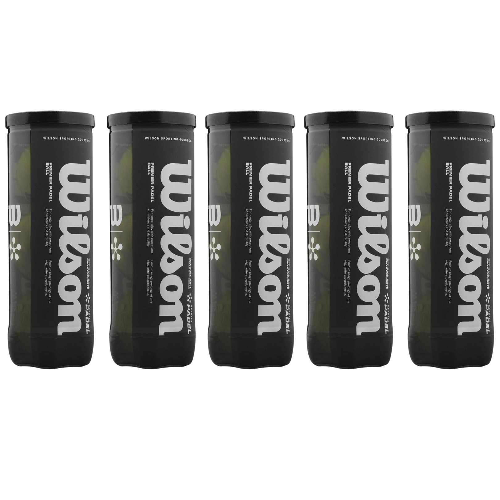 5x Wilson Premier Padel - Padel Bolde