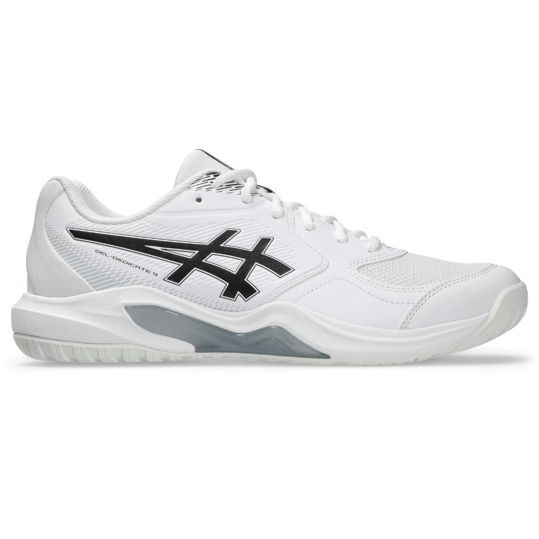 Asics Gel-Dedicate 9 White/Black- Padelsko- Padelsko