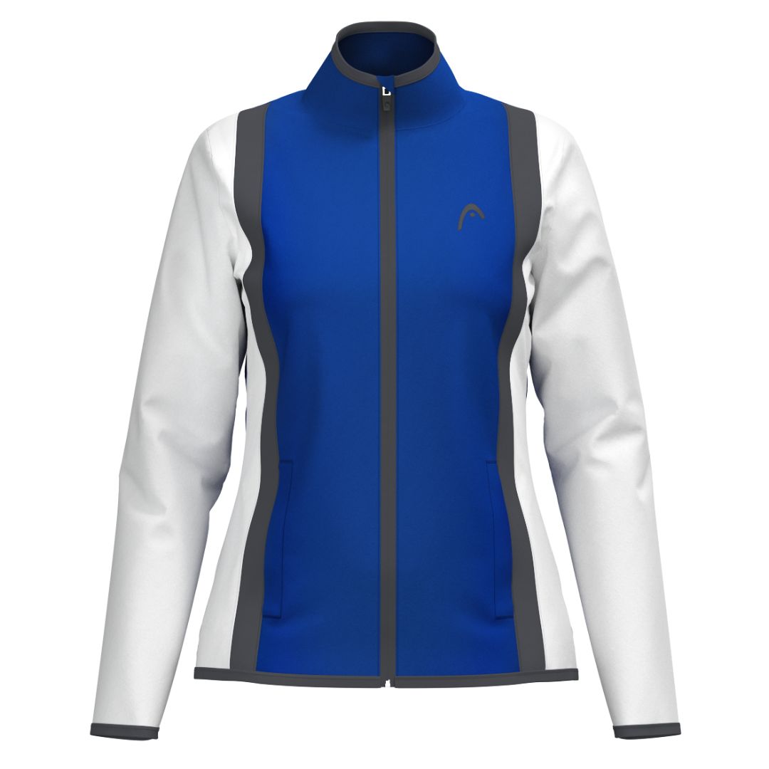 Head Club 25 Jacket Women Royal/White- Padeltøj