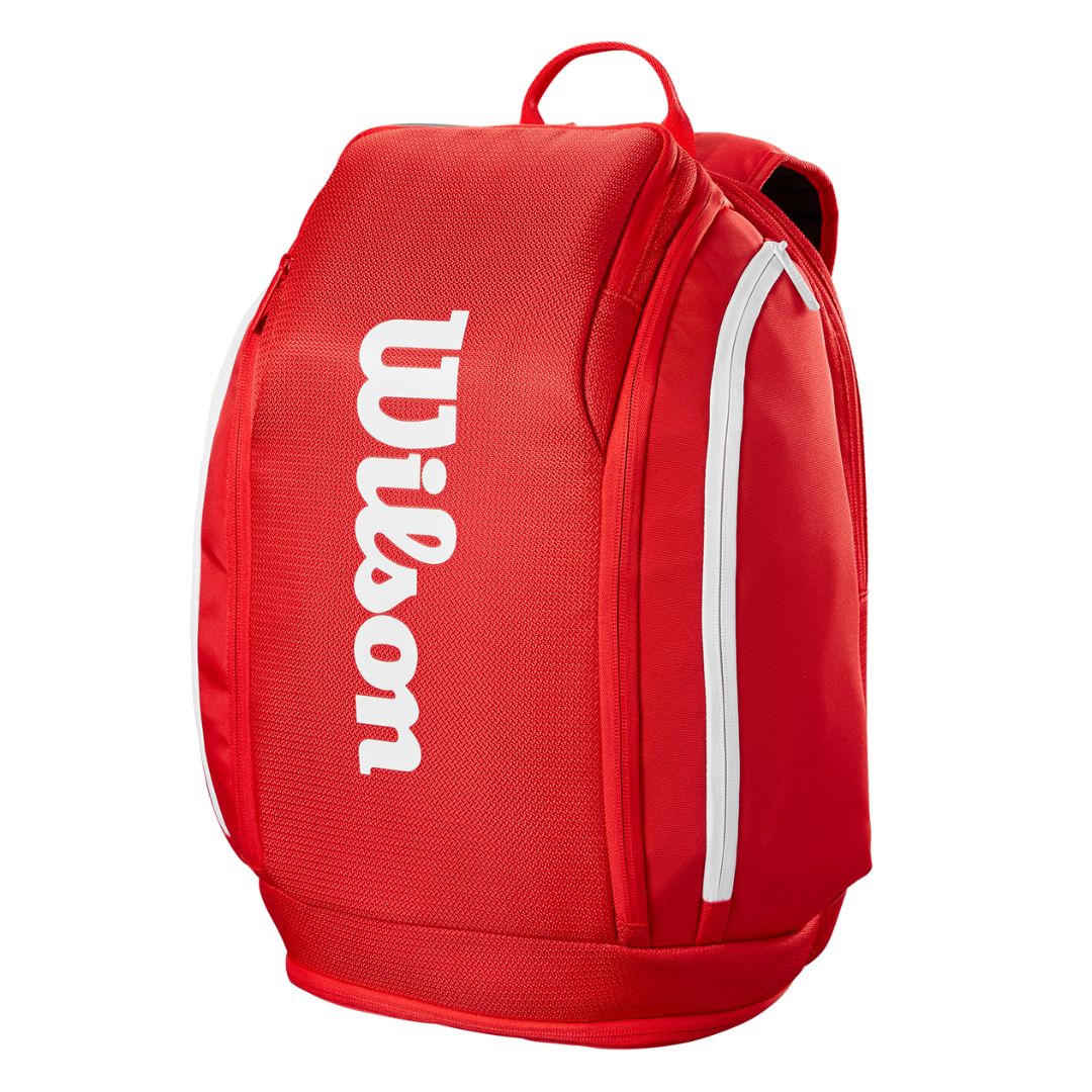 Wilson Super Tour Backpack 2025 Red - Tennis Taske