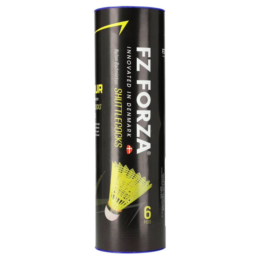 Forza NS Tour Yellow 6 pcs. - Badminton bolde