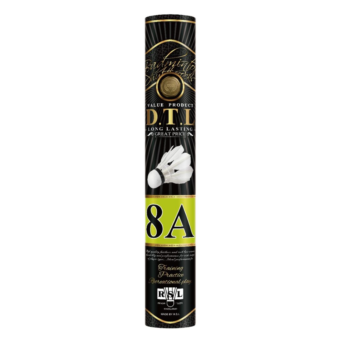 RSL DTL 8A 12 pcs. - Badminton federbälle