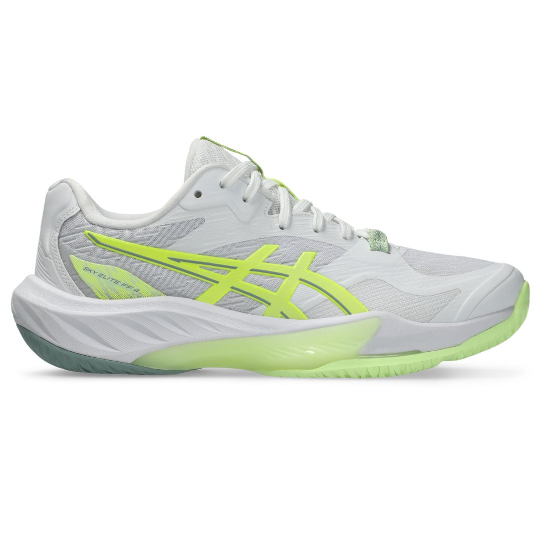 Asics Sky Elite FF 4 Women White/Illuminate Yellow - Badmintonsko