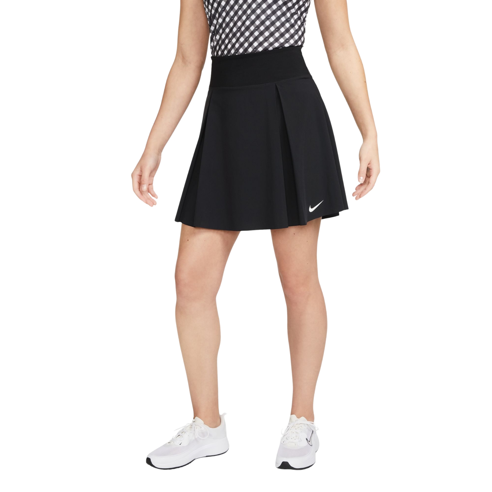 Nike Dri-FIT Advantage Skirt Long Black- Padeltøj