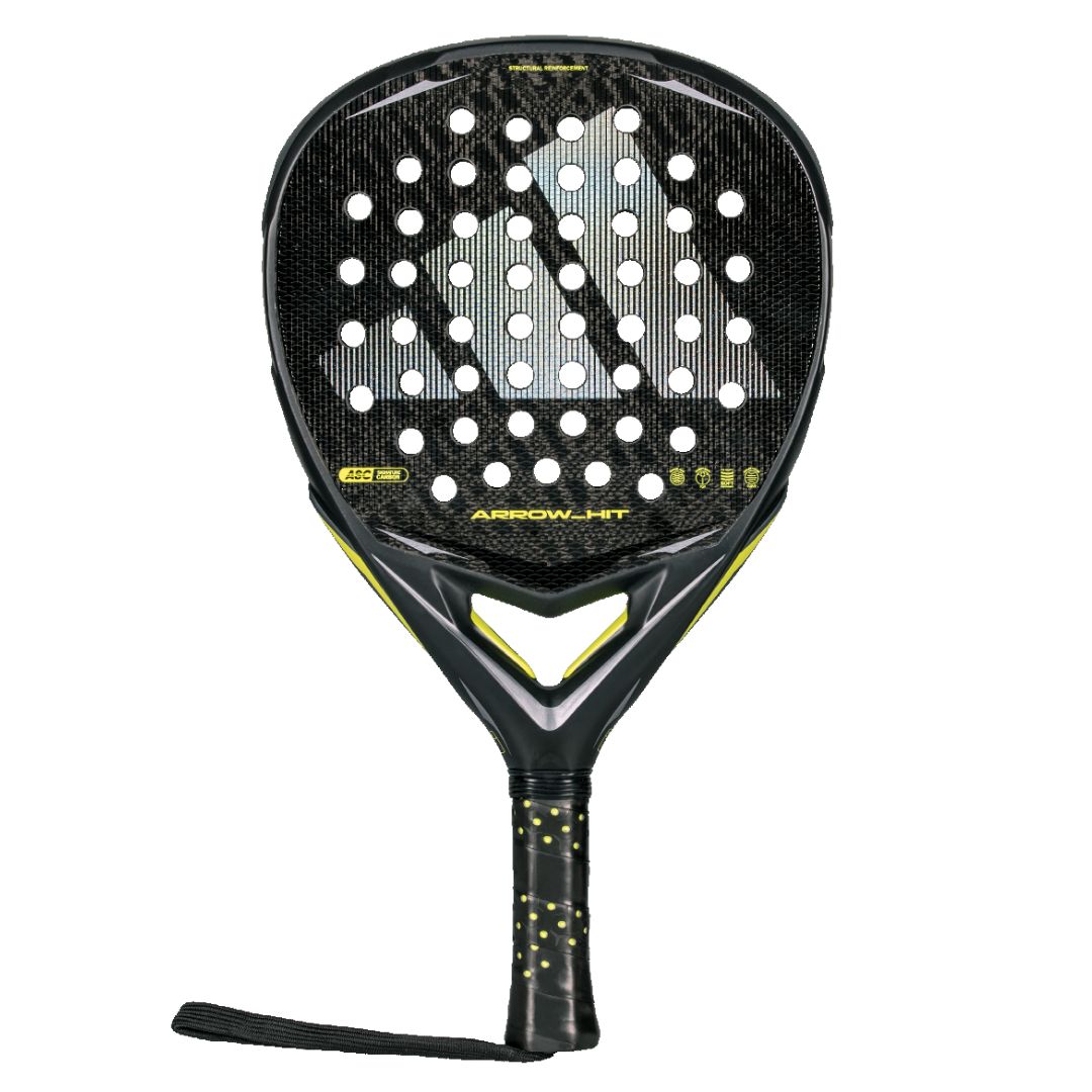 Adidas Arrow Hit 2026 - Padelbat - Sort