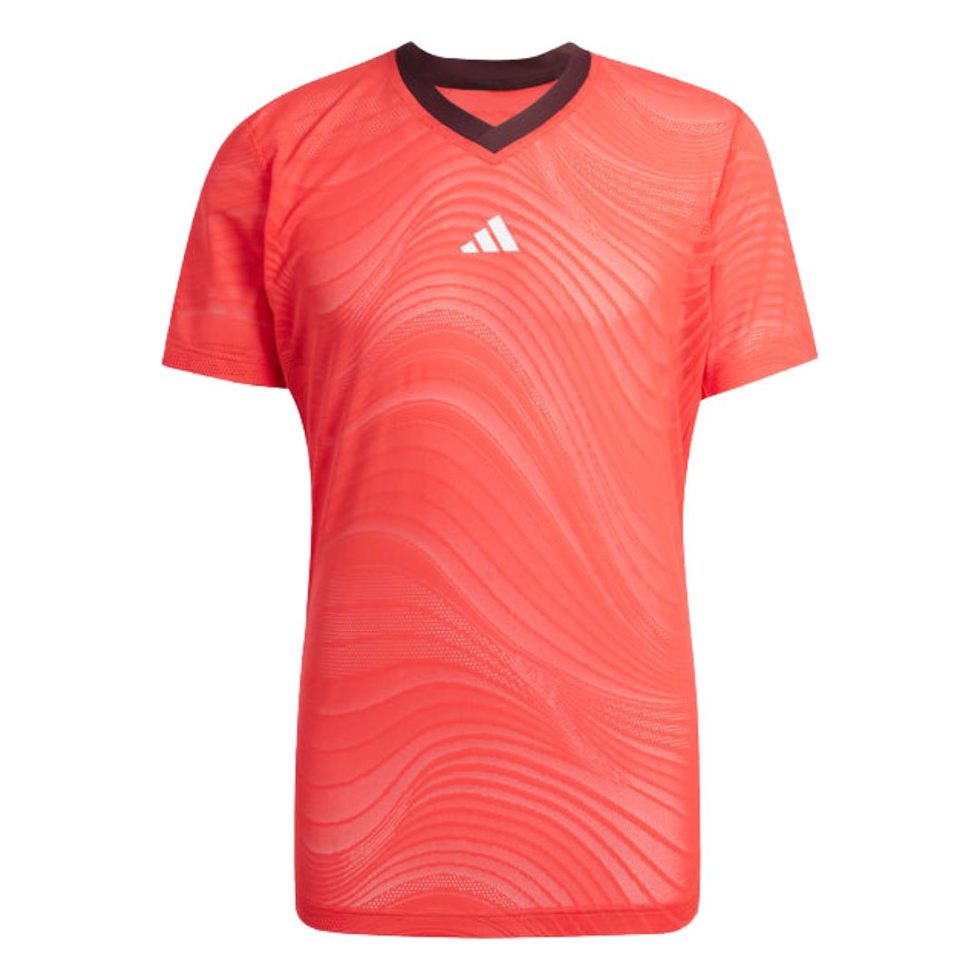 Adidas Pro Climacool+ Mesh FreeLift T-shirt Semi Lucid Red