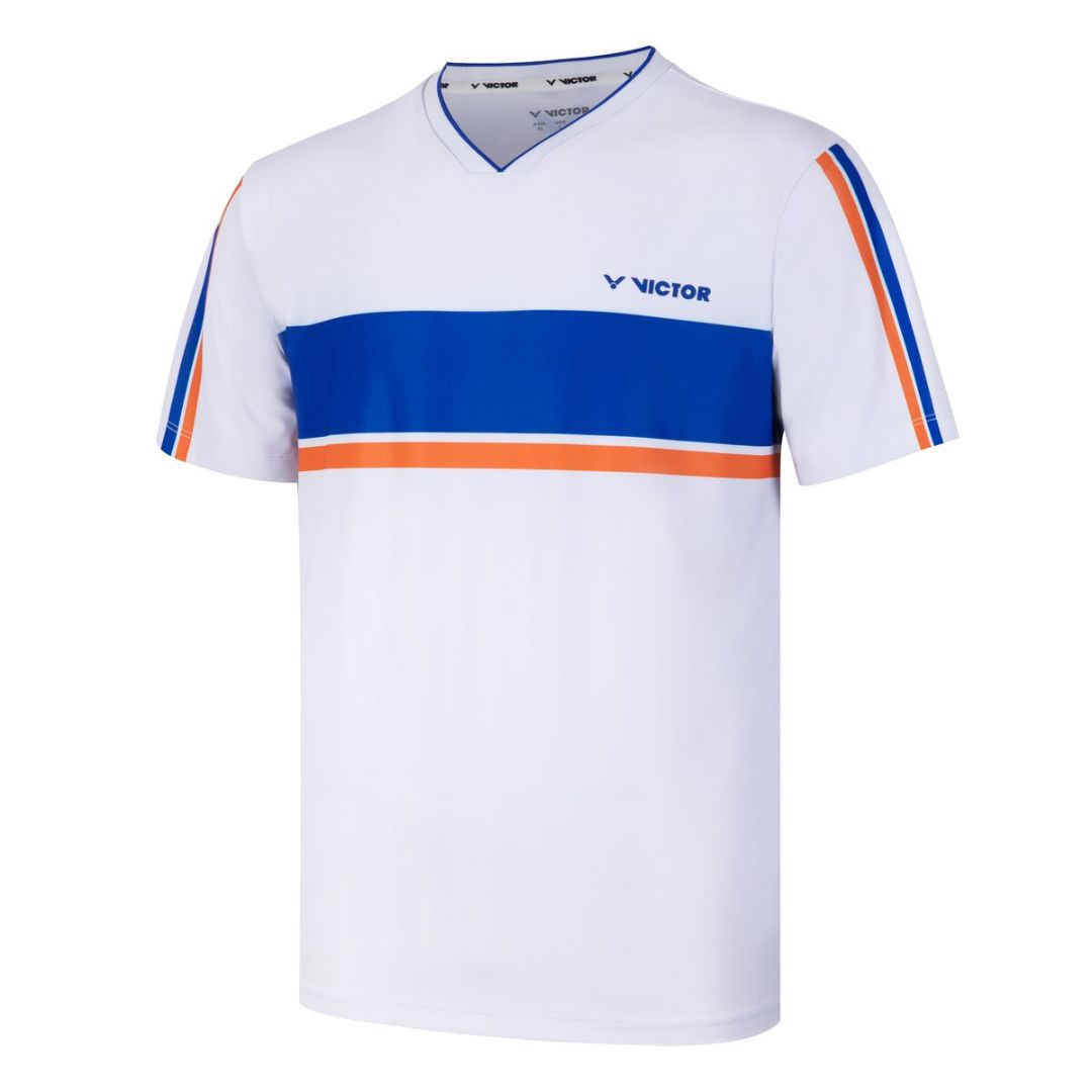 Victor T-2601CLS T-shirt Bright White - Badmintonbekleidung