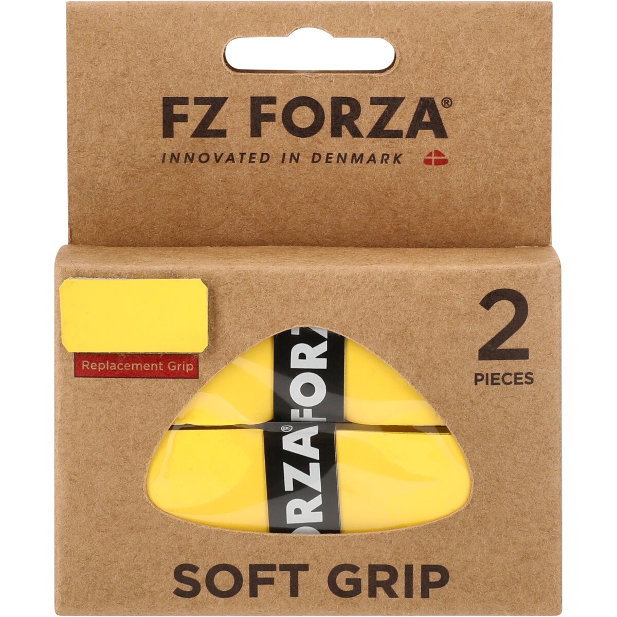 Forza Soft Grip 2-Pack Yellow - Badminton Griffe