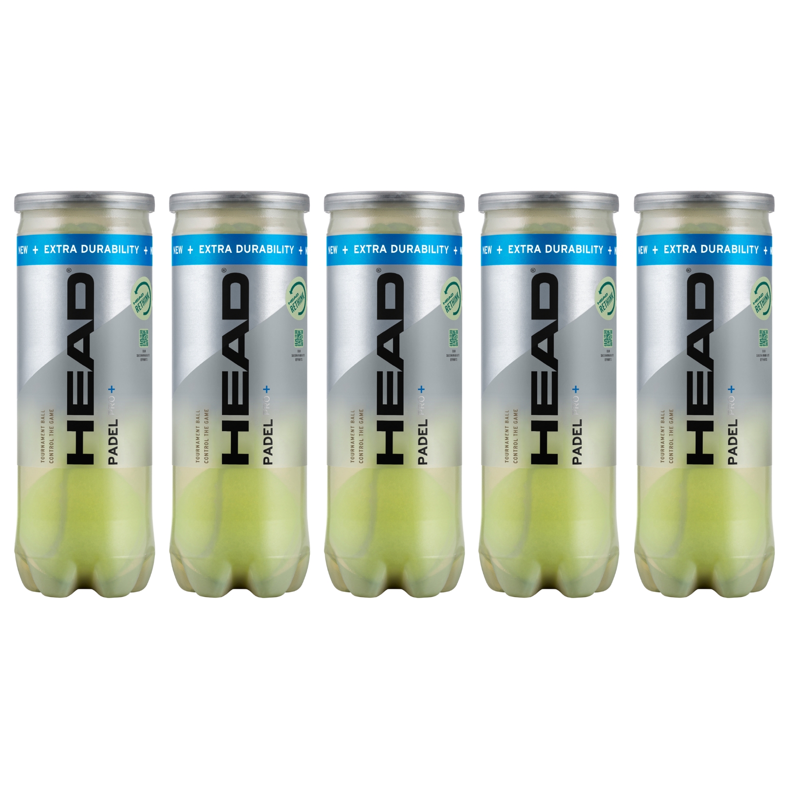 5x Head Padel Pro+ - Padel Bolde