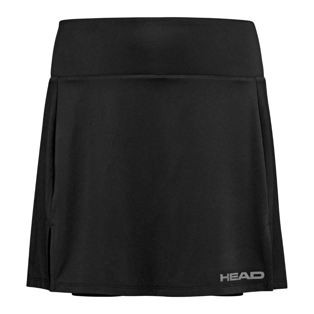 Head Club Basic Skort Long Black - Tennis tøj