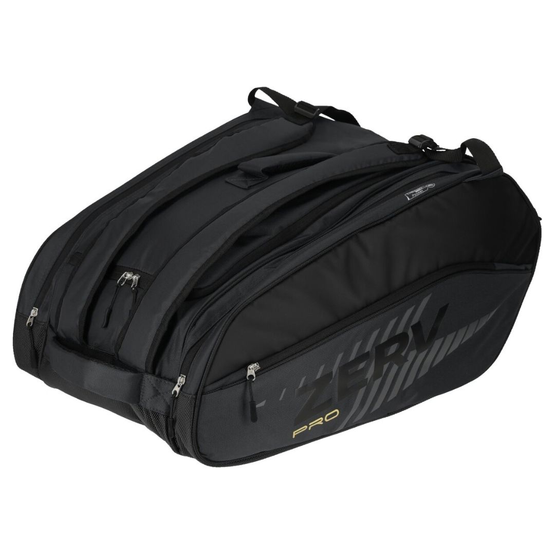 ZERV Pro Line Padel Bag V2 Black/Black - Padeltaske