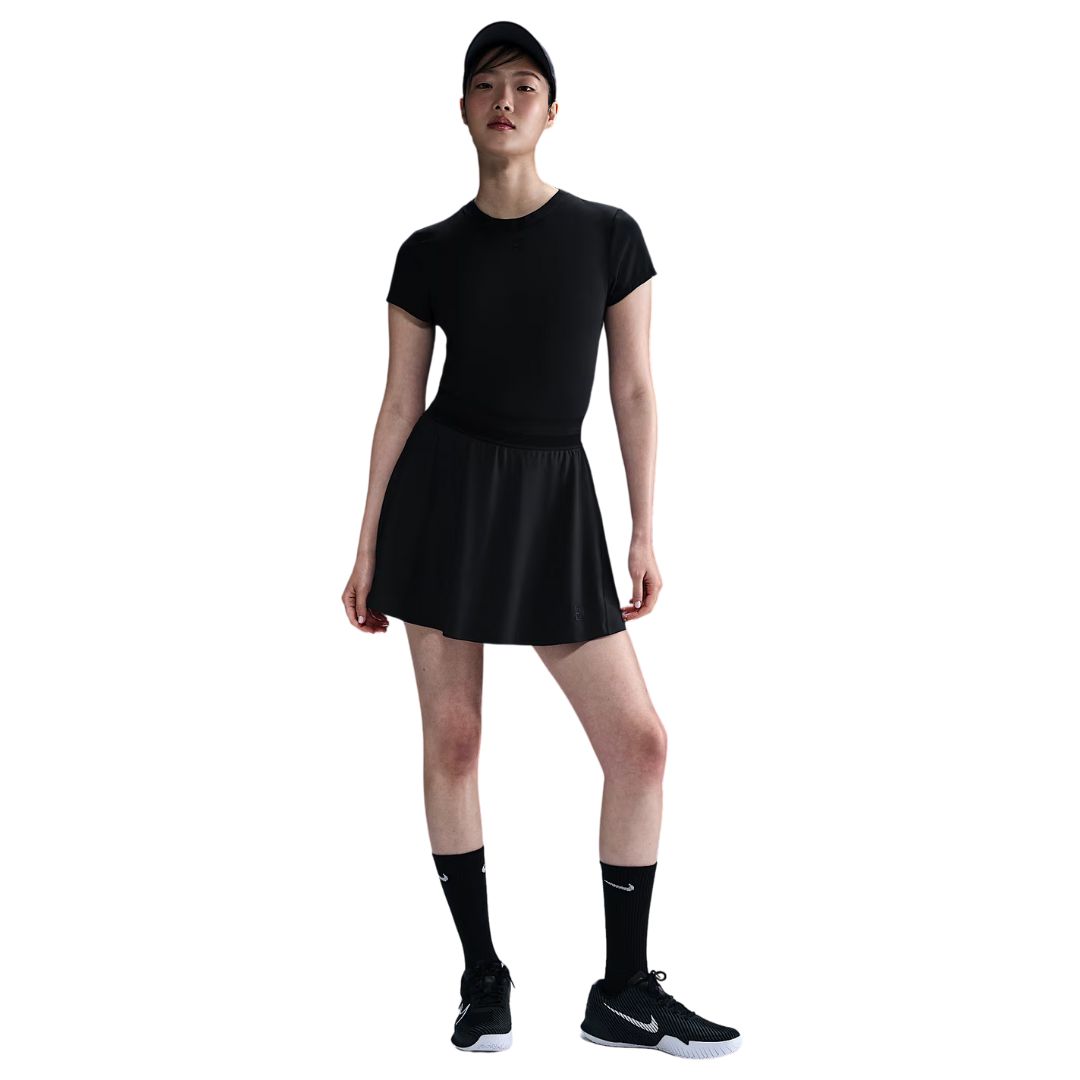 Nike Court Ace Advantage Dri-FIT Skirt Black- Padeltøj