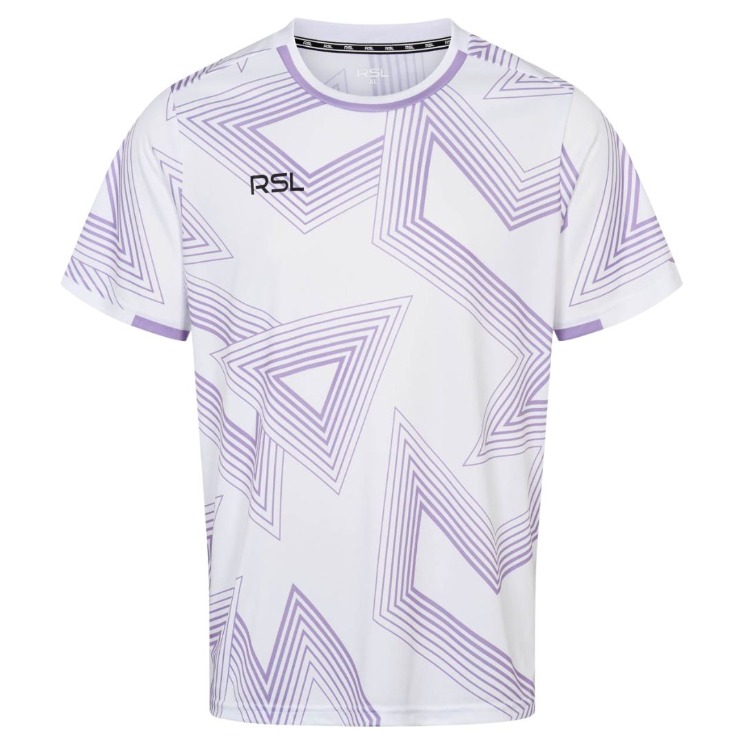 RSL Vortex T-shirt White - Badmintonbekleidung