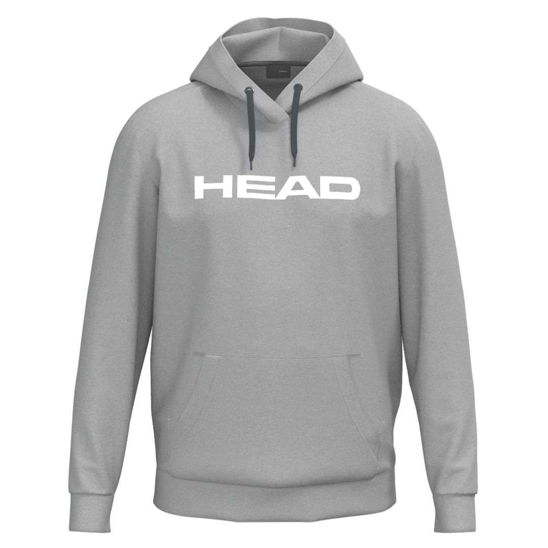 Head Club Original Hoodie Grey Melange- Padeltøj
