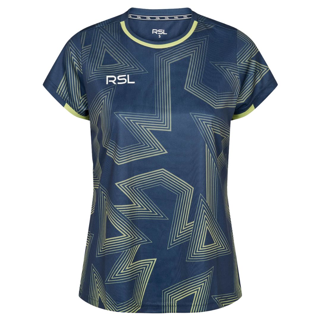 RSL Momentum Women T-shirt Blue - Badmintonbekleidung