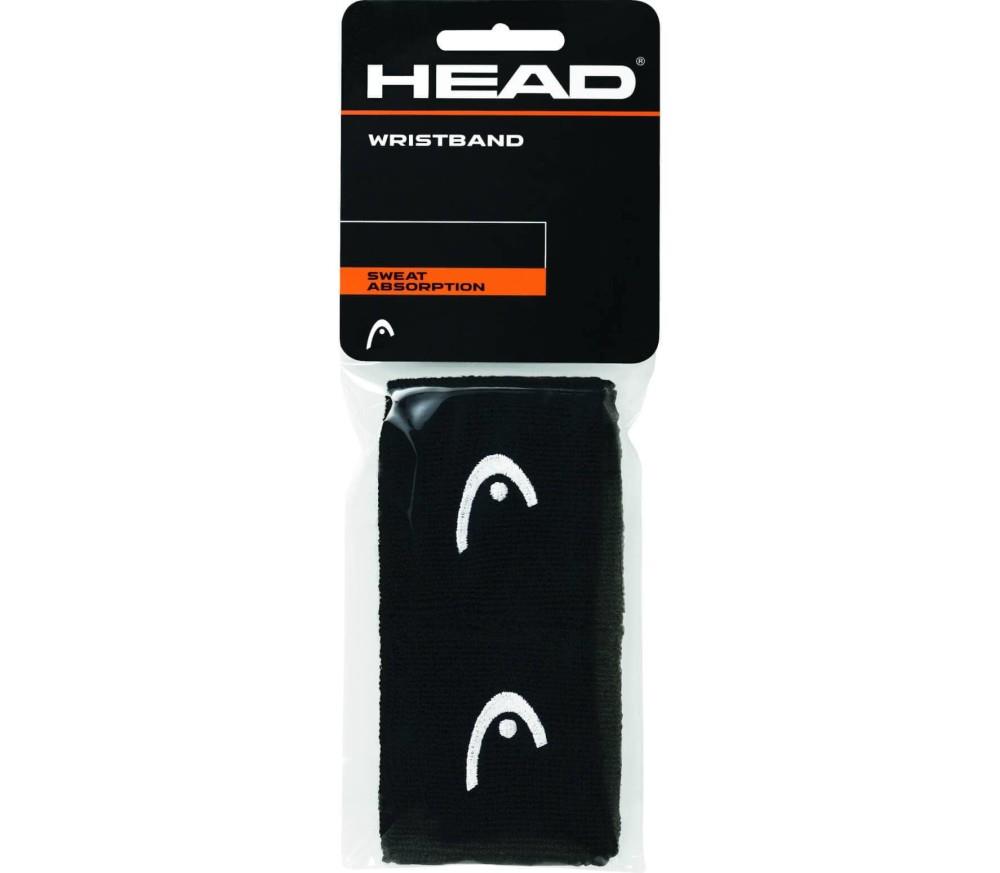 Head Wristband 2.5" 2-Pack Black