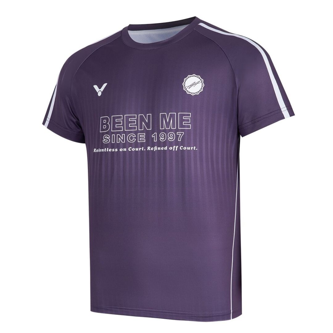 Victor T-601 AA T-shirt Nightfall Plum - Badmintonbekleidung