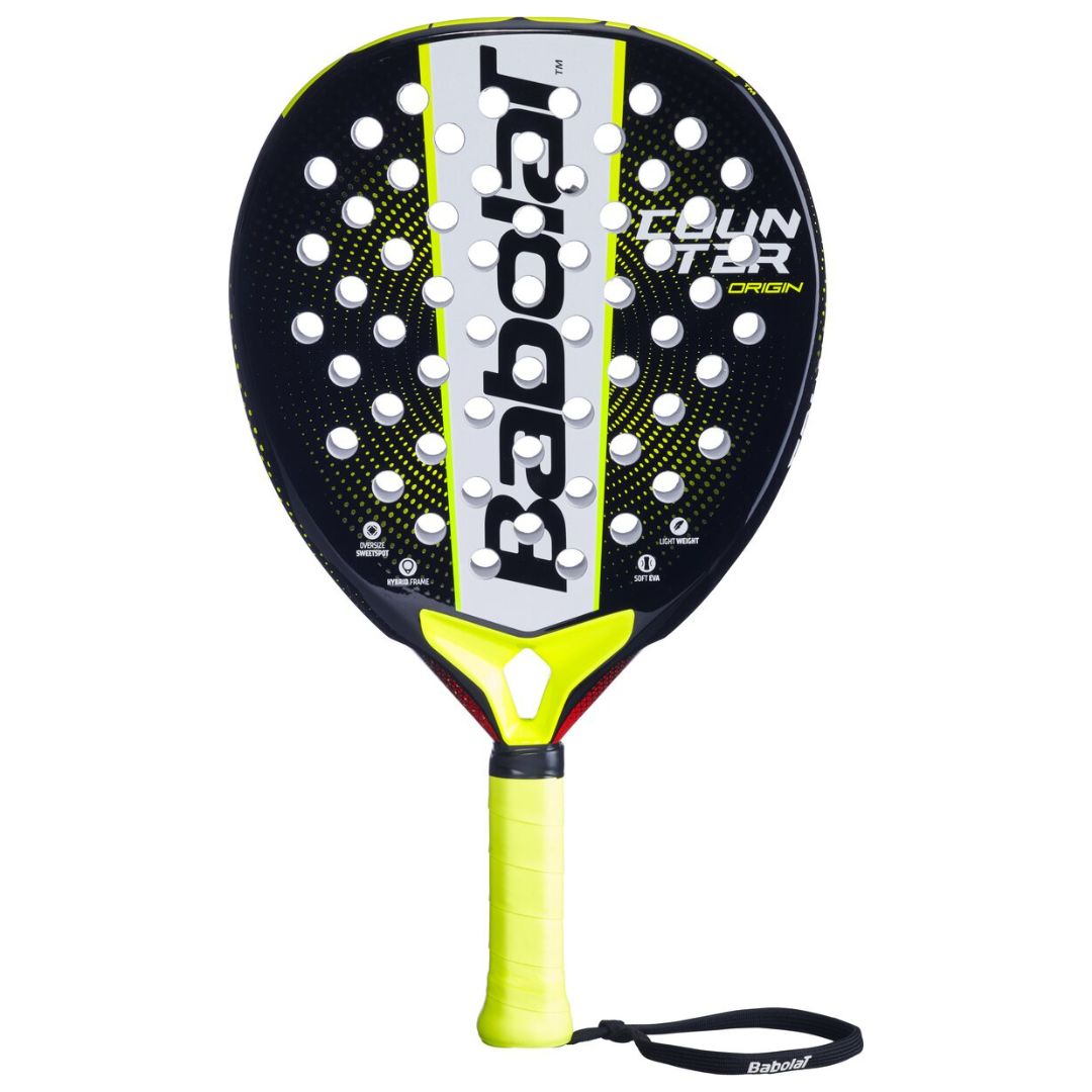 Babolat Counter Origin - Padelbat - Sort/Grøn