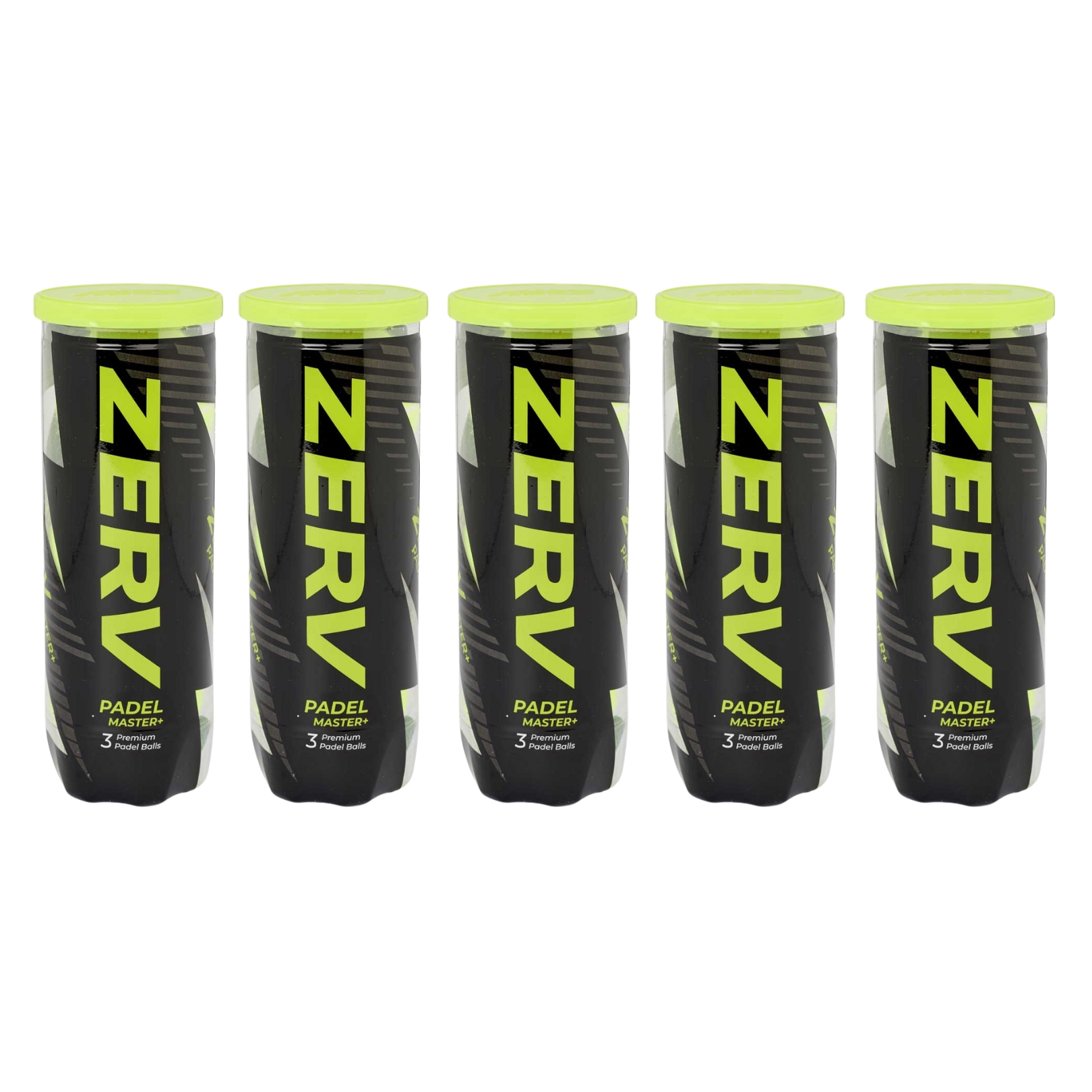 5x ZERV Padel Master+ - Padel Bolde