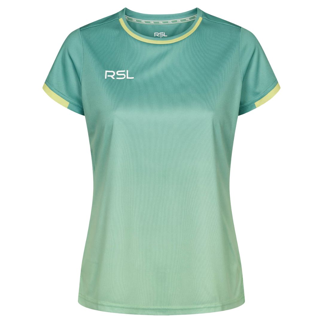 RSL Edge Women T-shirt Green - Badmintonbekleidung