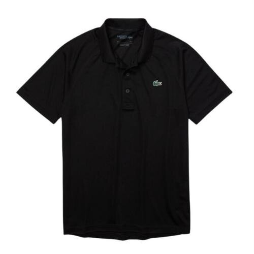 Lacoste Sport Breathable Polo Shirt Black - Tennis tøj - OUTLET