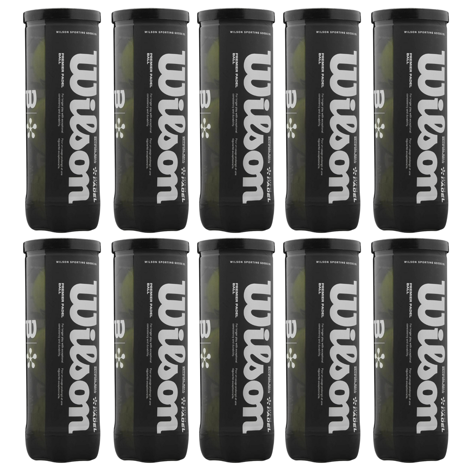 10x Wilson Premier Padel - Padel Bolde