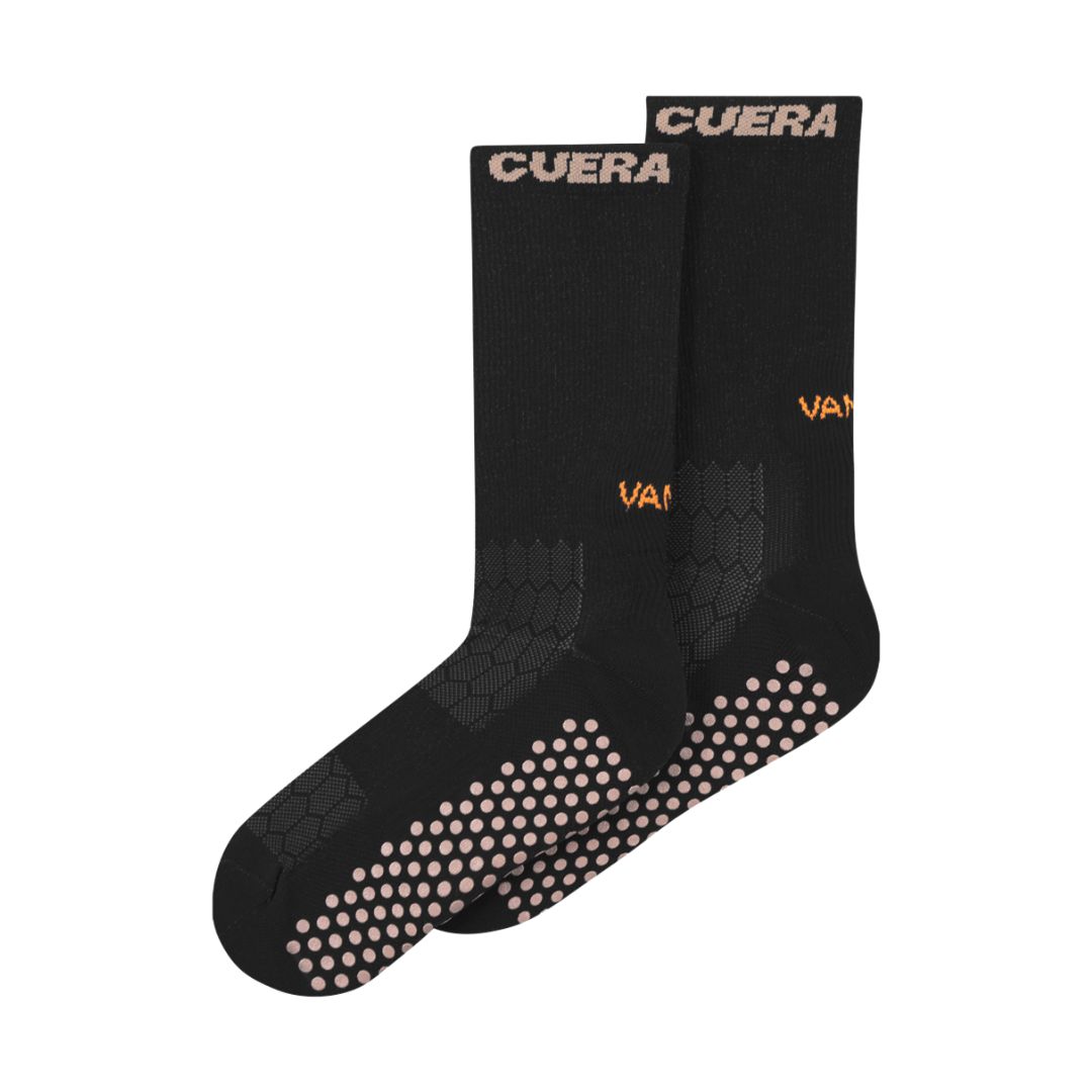 Cuera Oncourt Grip Socks Black- Padeltøj